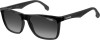 Ochelari de soare unisex Carrera 5041/S 807 9O, 56mm, negri, lentile gri, plastic - RESIGILAT
