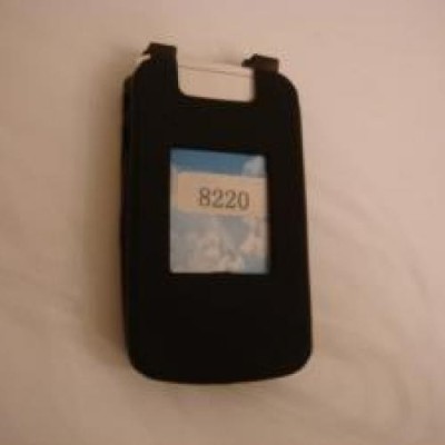 Husa Silicon Blackberry 8220 Neagra PROMO foto