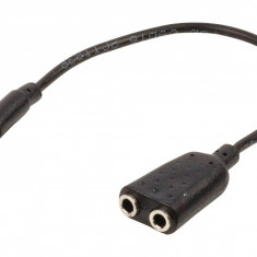 Splitter audio stereo 3.5 mm tata - 2x 3.5 mm mama 0.2m Valueline