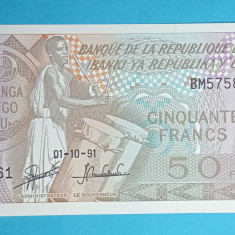 Burundi 50 Francs 1991 'Tobosar' UNC seria BM575861