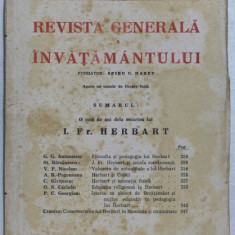 REVISTA GENERALA A INVATAMANTULUI , ANUL XXIX , NR. 7 - 8 , SEPTEMBRIE - OCTOMBRIE , 1941