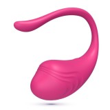 Vibratoare cu telecomanda - Crushious Tamago Ou Vibrator Reincarcabil cu Telecomanda Roz 9 Moduri de Vibratie Oriunde Iti Doresti