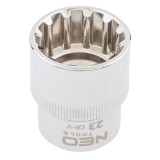 Tubulara 1/2 23 mm universala din otel CrV NEO Tools