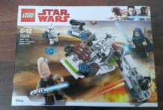 Lego Star Wars 75206 Pachet de lupta jedi si clone troopers - nou, sigilat foto