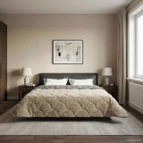 vidaXL Duvet complet pe tot parcursul anului Gri deschis 200 x 240 cm 42026245