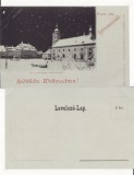 Sibiu -Iarna-Poveste de Craciun-supratipar urare de sarbatori-rara-clasica