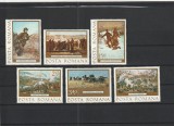 ROMANIA 1977 LP 933 LP 934 LP 935 CENTENARUL INDEPENDENTEI SERIE+COLITE MNH