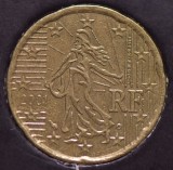 20 euro cent Franta 2001, Europa