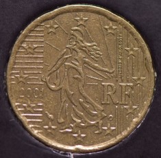 20 euro cent Franta 2001 foto