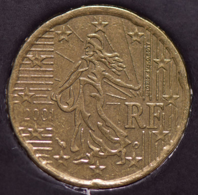 20 euro cent Franta 2001 foto