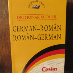 Dicționar școlar: român-german / german-român