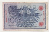 bnk bn Germania 100 marci 1908 KM33a circulata