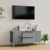 VidaXL Comodă TV, gri sonoma, 102x44,5x50 cm, lemn prelucrat