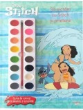 Cumpara ieftin Sa pictam cu Stitch si prietenii. Carte de colorat cu pensula si acuarele. Disney Stitch/***