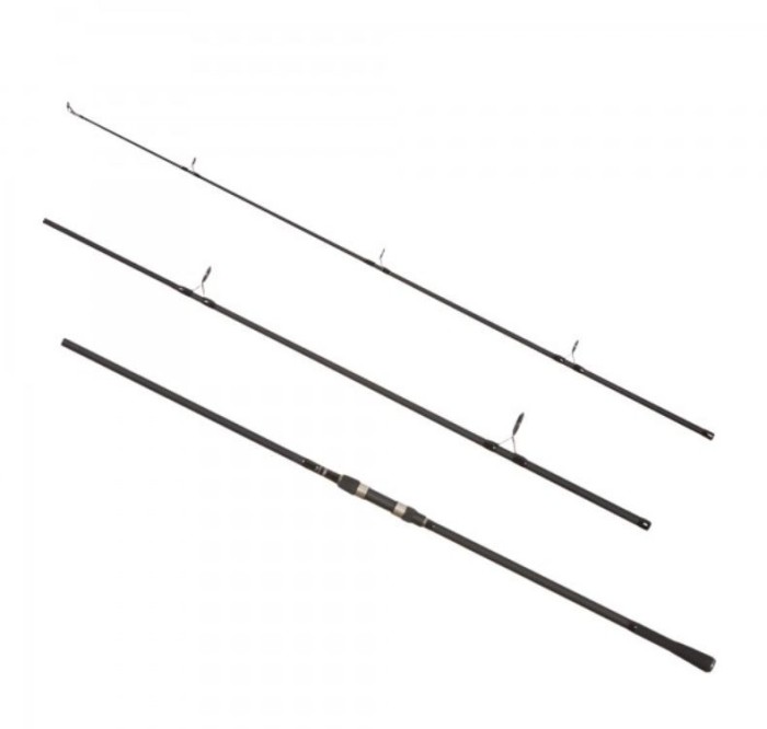 Lanseta crap Hakuyo TX5 lungime 3,6m, 3 tronsoane, carbon, 3,5lbs