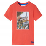 Cumpara ieftin Tricou pentru copii, roșu deschis, 140