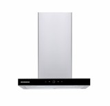 RESIGILAT &ndash; HOTA DECORATIVA HEINNER HDCH-F4560TIX, 60cm, Putere de absorbtie 488,04m3/h, Control touch, 3 trepte de viteza, Sticla neagra