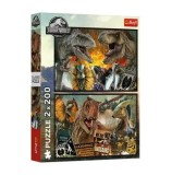 Cumpara ieftin Puzzle Trefl Jurrasic World - Lume preistorica, 2 x 200 piese