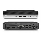 Sistem desktop refurbished HP PRODESK 600 G5 DESKTOP MINI USFF Procesor I5 9600T, Memorie RAM 8 GB, SSD 512 GB, Windows 10 Pro