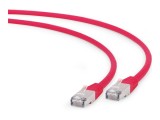 Gembird PP6A, LSZHCU, R, 20M , Patch Cord S FTP Cat6A 20m, Cupru, LSZH, 500 MHz, Red