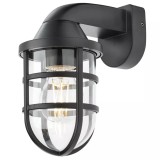 Cumpara ieftin Aplica in jos exterior negru + transparent-AEX37