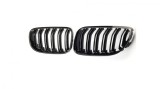 Cumpara ieftin Grile Duble Negru Lucios M Design BMW E92 E93 Facelift 2010-2012