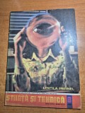 stiinta si tehnica august 1982 - articolul - ceahlaul , tramvaiul romanesc timis 2 ,autobasculanta romaneasca de 55 tone produsa la sibiu