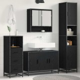 vidaXL Set de mobilier pentru baie 3 pcs Lemn vechi 90 x 33 x 60 cm 3402539