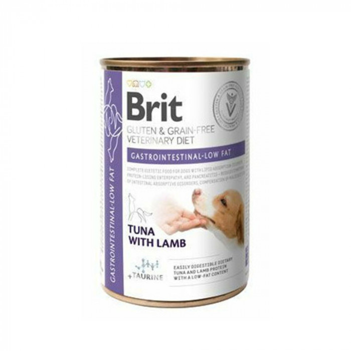 Brit Veterinary Diets GF dog Gluten &amp;amp; Grain free Gastrointestinal-low fat 400 g