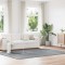 vidaXL Covor shaggy cu pom &icirc;nalt, NAVARRA, gri deschis, 200x290 cm 4102850