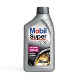 Ulei motor Mobil Super 2000 X1 Diesel 10W-40, semi-sintetic, 1L