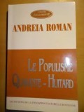 Le populisme Quarante-Huitard Andreia Roman
