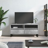 VidaXL Comodă TV, gri beton, 100x34,5x44,5 cm, lemn prelucrat