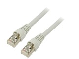 Patch cord S/FTP Cat 6a, 3m, cupru, gri - TELEG&Auml;RTNER