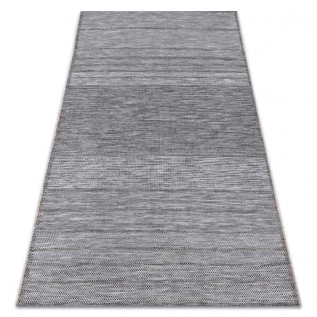 Covor sisal Loft 21108 Linii gri si fildeş si argint , 120x170 cm