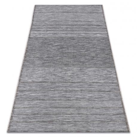 Covor sisal Loft 21108 Linii gri si fildeş si argint , 160x230 cm