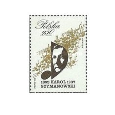 Polonia 1982 - Karol Szymanowski, neuzata