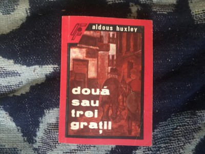 n8 Doua sau trei gratii- Aldous Huxley foto
