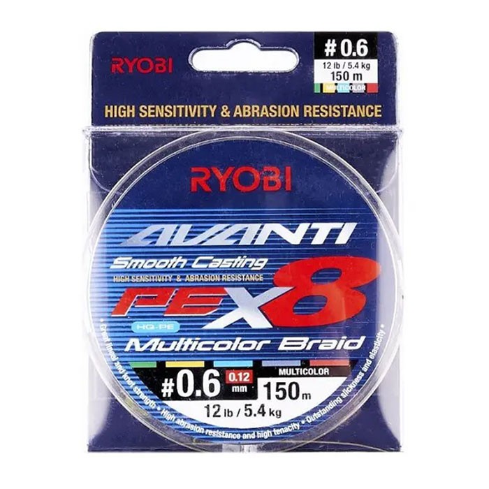 Fir Ryobi Avanti X8 MC #0.6 / 150m