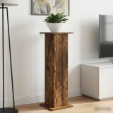 vidaXL Suport pentru plante 2 pcs Stejar fumuriu 30,5 x 30 x 100,5 cm 899755