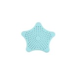 Cumpara ieftin Sita Protectie Scurgere cu Ventuze din Silicon pentru Chiuveta Cada Dus Sifon 15 x 15 cm - Turcoaz