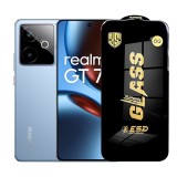 Folie de Protectie pentru Realme GT7T, TEO, Sticla Securizata ESD, Margini Negre, Rezistenta la Zgirieturi, Antistatica, 0.35 mm, Transparenta
