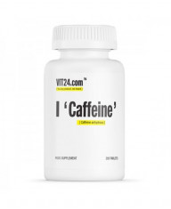 VIT24.com Caffeine 200 mg 200 Tablete foto