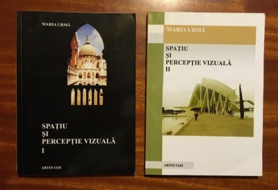 Maria Urmă - SPAȚIU ȘI PERCEPȚIE VIZUALĂ (2 vol. - 2005) - Ca noi! foto