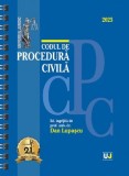 Codul de procedură civilă: Ianuarie 2025 (ediție spiralată) - Hardcover - Dan Lupaşcu - Universul Juridic