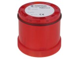 Semnalizator luminos LED roșu 24V IP65 &Oslash;70mm