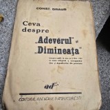 Ceva despre Adeverul si Dimineata - Const. Graur