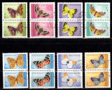 A11 TW 4 - 1969 - Fluturi - perechi de doua timbre