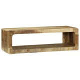 Dulap TV 80x30x25 cm Lemn masiv de mango aspru