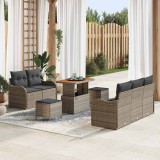 Cumpara ieftin Set de canapele pentru grădină 8 pcs Gri 90 x 55 x 71 cm